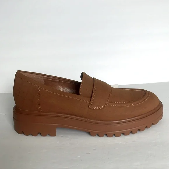 a.n.a. Women’s Lita loafers Slip On Stacked Block Heel Shoes Size 9.5 NWT - Picture 7 of 10